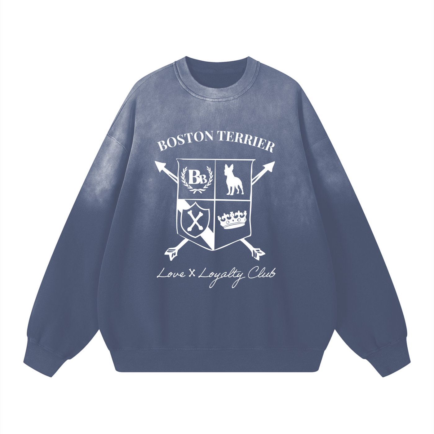 Boston Terrier Lover Heavyweight Sweatshirt