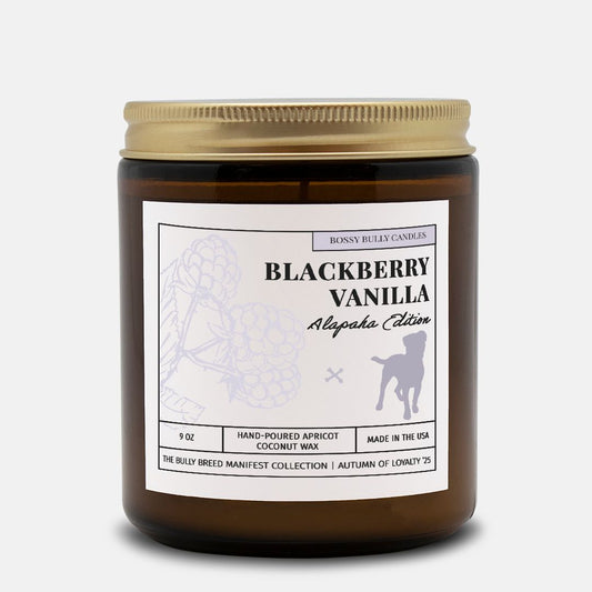 Blackberry Vanilla Candle | Alapaha Edition | Amber Jar 9oz