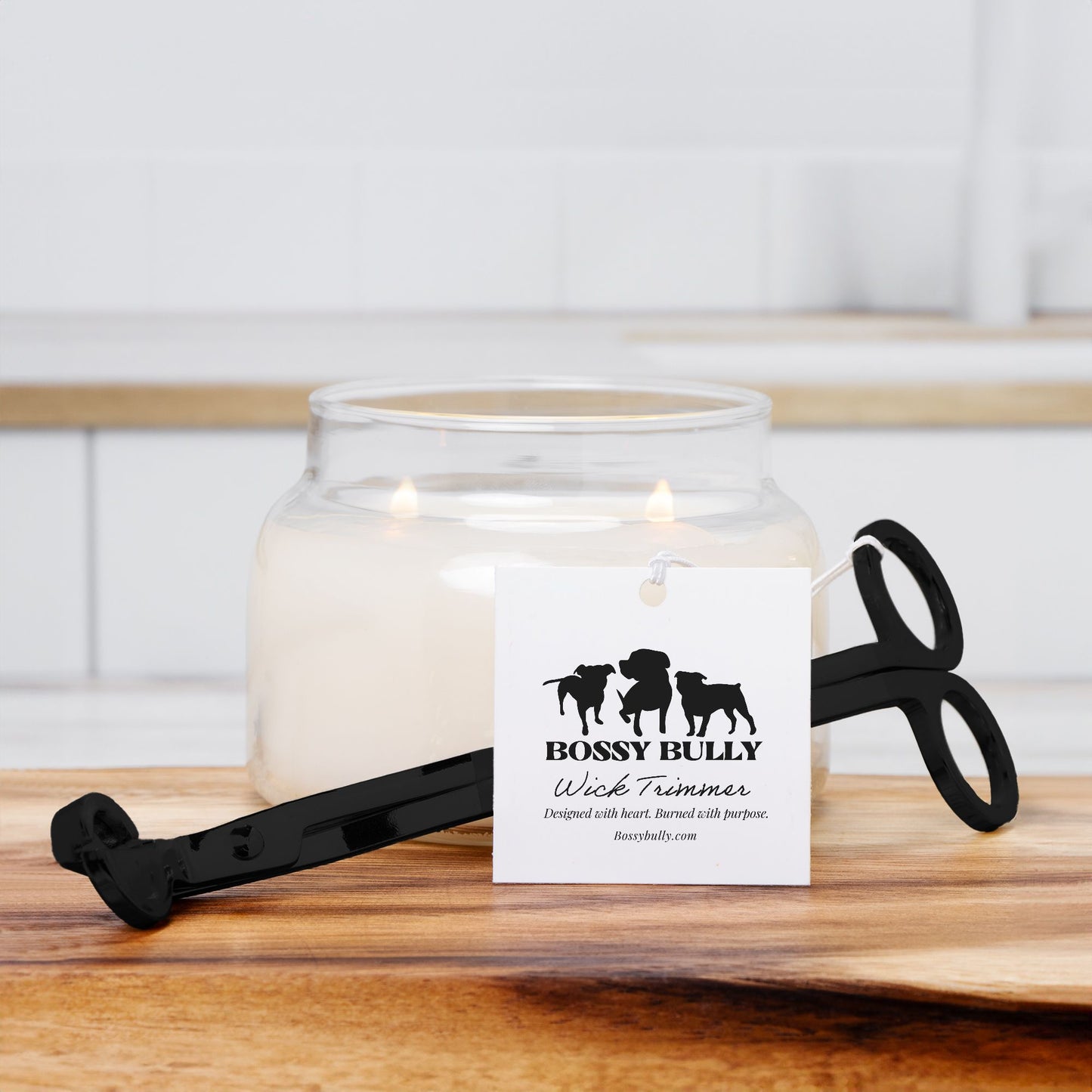 Bossy Bully Wick Trimmer | Luxury Candle Accessory