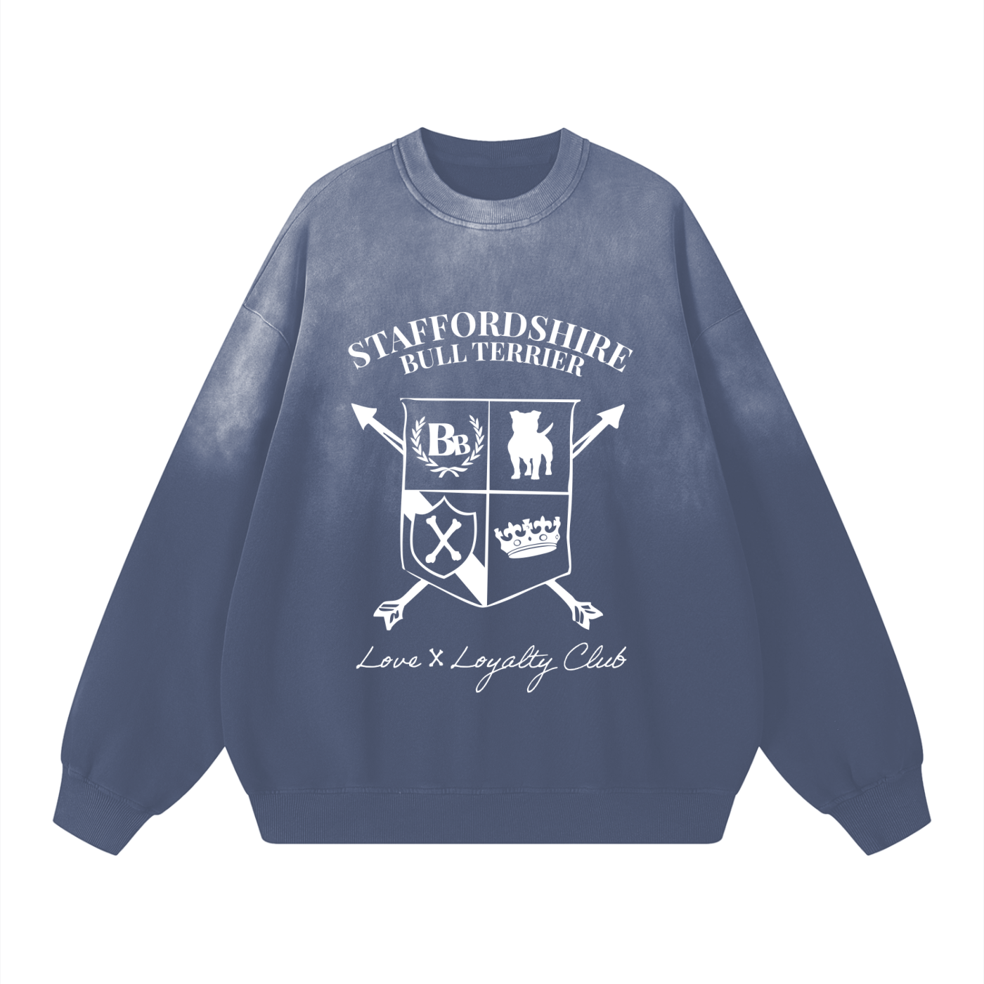 Staffordshire Bull Terrier Lover Heavyweight Sweatshirt