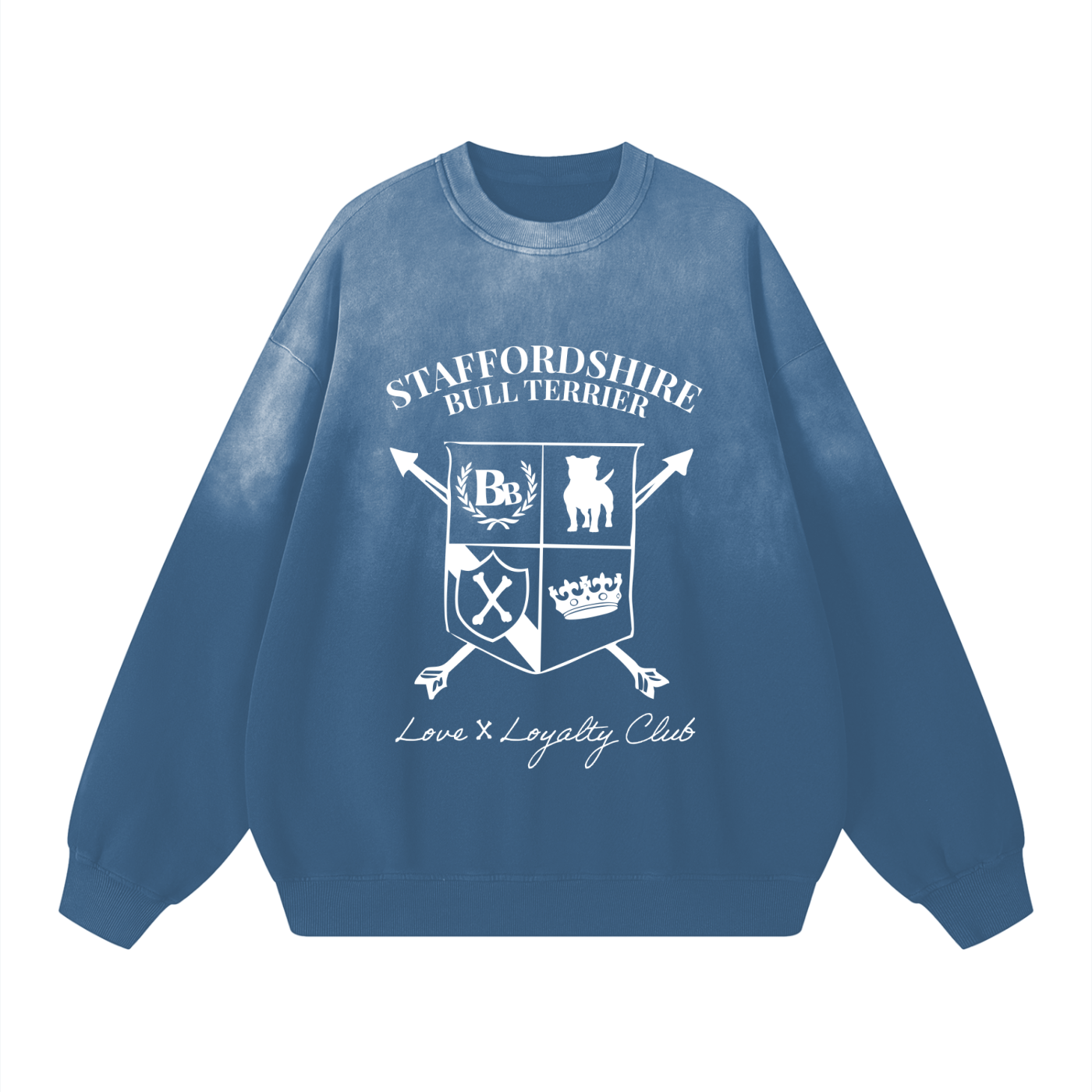 Staffordshire Bull Terrier Lover Heavyweight Sweatshirt