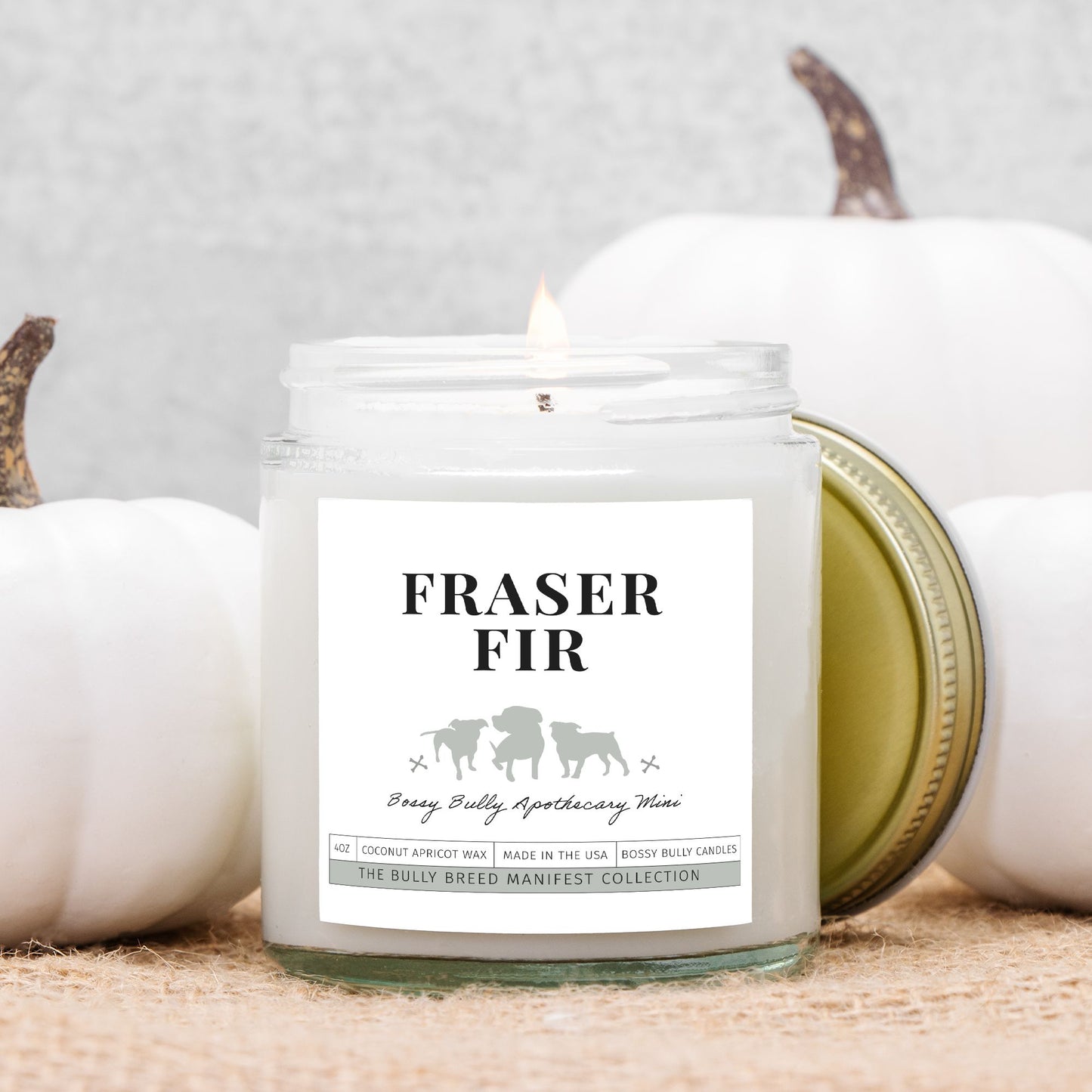 Fraser Fir Candle | Fall/Winter Limited Edition | Apothecary Mini | 4oz