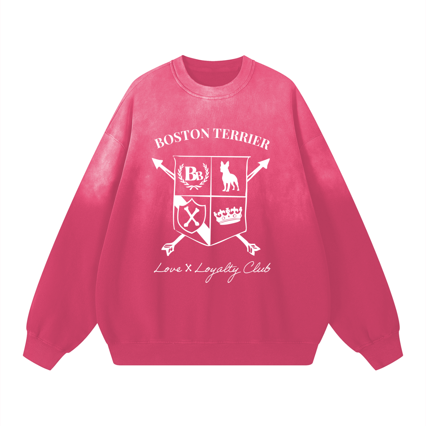 Boston Terrier Lover Heavyweight Sweatshirt