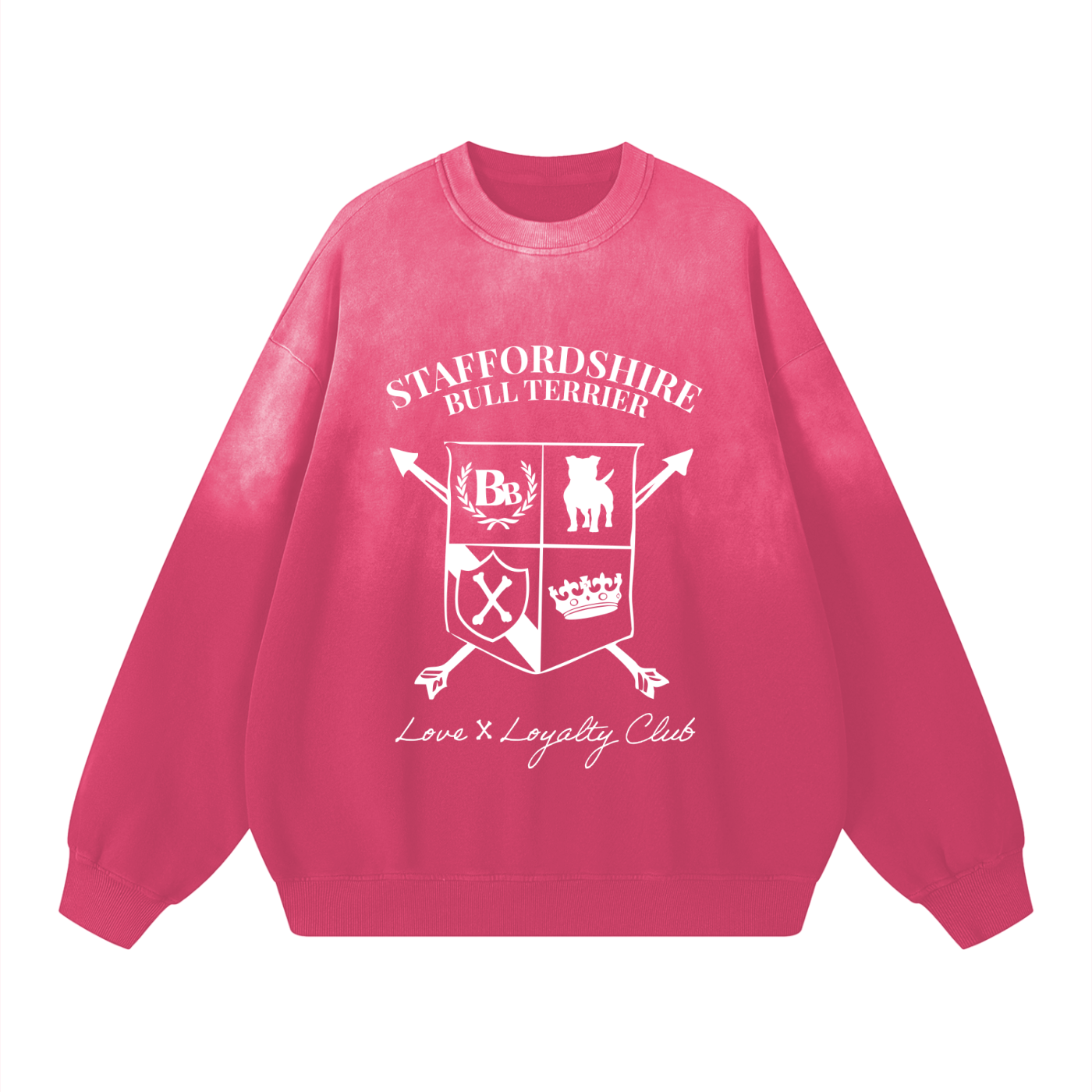Staffordshire Bull Terrier Lover Heavyweight Sweatshirt