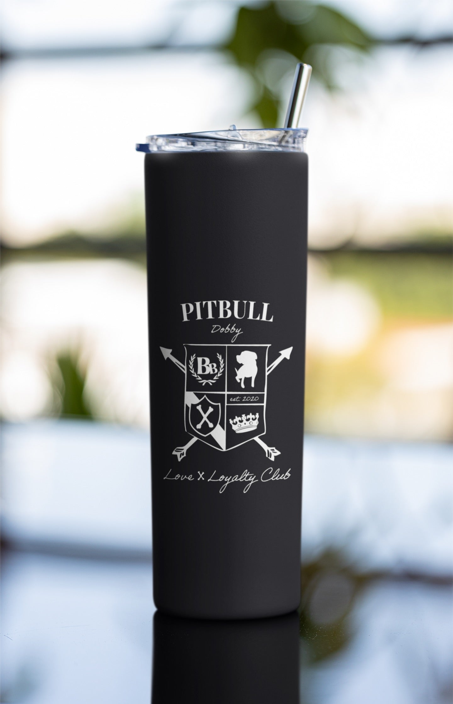 Pitbull Tumbler | Personalized Gift for Dog Lovers