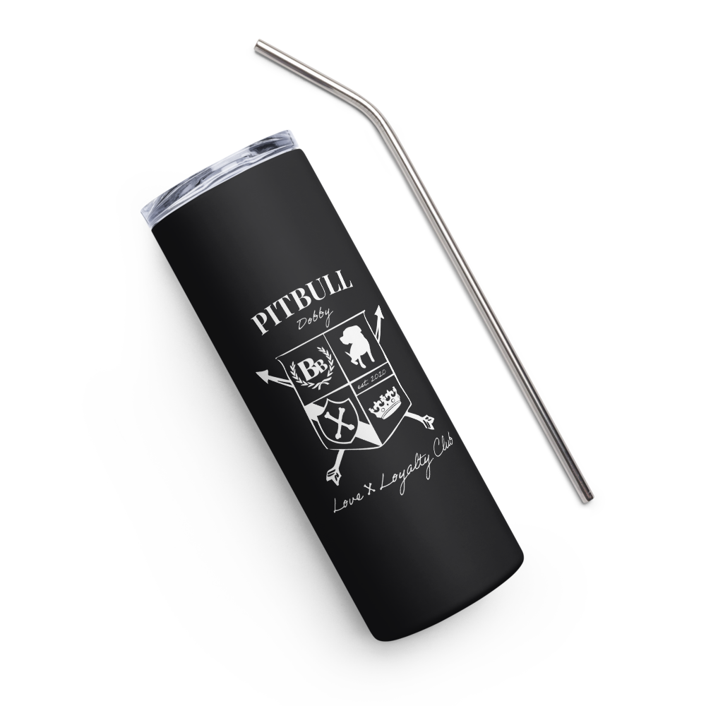 Pitbull Tumbler | Personalized Gift for Dog Lovers