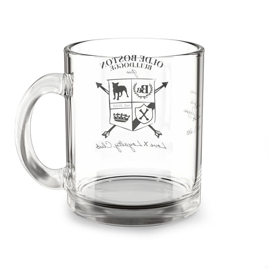 Olde Boston Bulldogge Personalized Glass Mug | 10oz