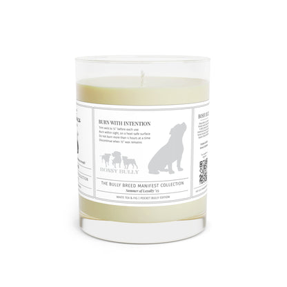 Pocket Bully Candle Trio | Fig & Fierce, Pocket Peace, Oceanheart | 11oz Soy Wax Scented Candle | The Bully Breed Manifest Collection