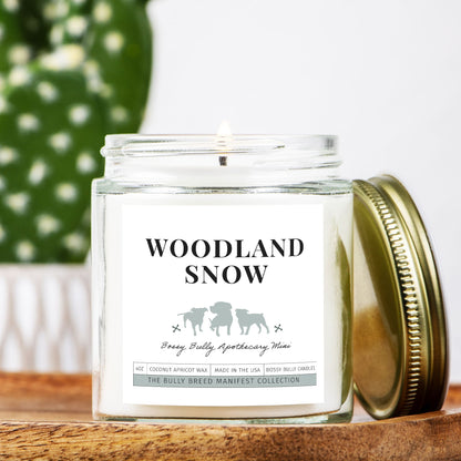 Woodland Snow Candle | Winter Limited Edition | Apothecary Mini | 4oz