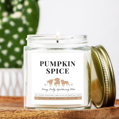 Pumpkin Spice Candle | Fall/Winter Limited Edition | Apothecary Mini | 4oz