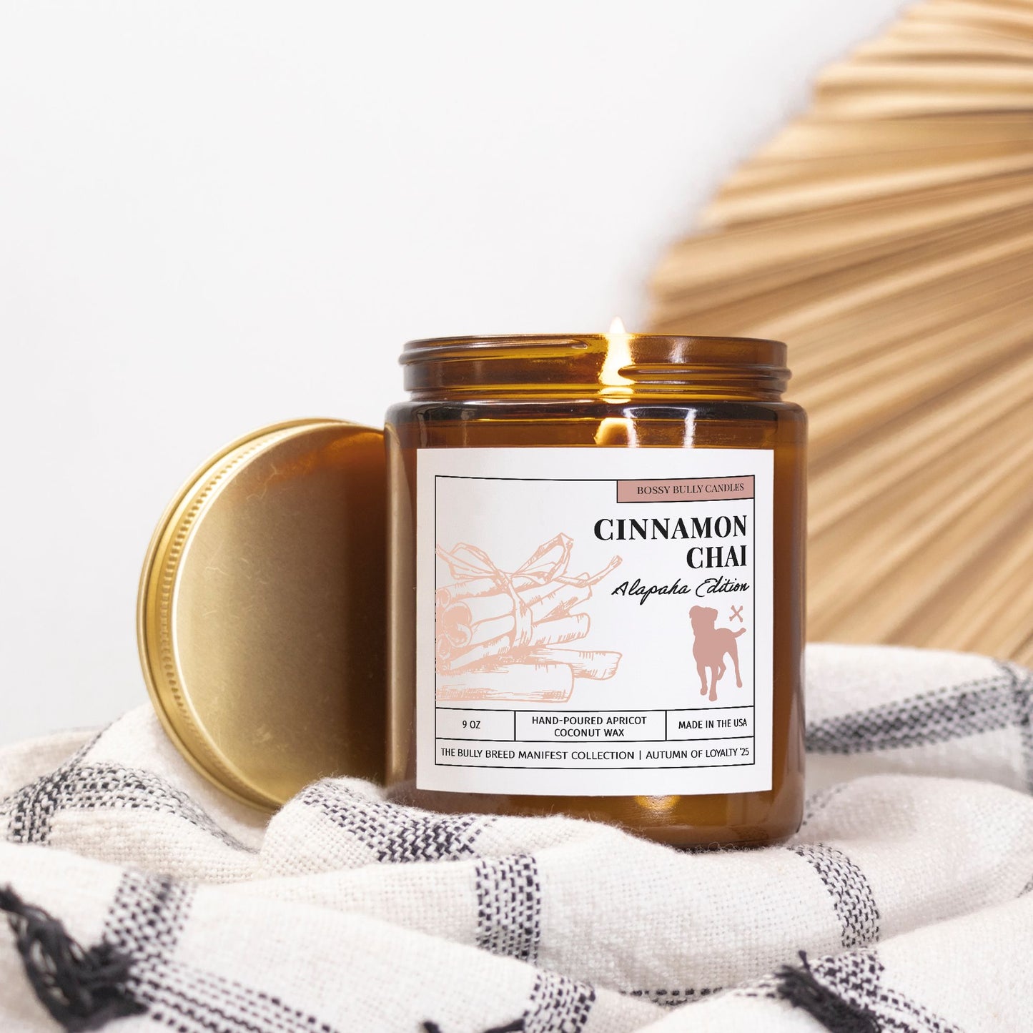 Cinnamon Chai Candle | Alapaha Edition | Amber Jar 9oz