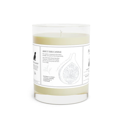 Pocket Bully Candle Trio | Fig & Fierce, Pocket Peace, Oceanheart | 11oz Soy Wax Scented Candle | The Bully Breed Manifest Collection