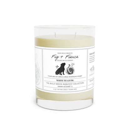 Pocket Bully Candle Trio | Fig & Fierce, Pocket Peace, Oceanheart | 11oz Soy Wax Scented Candle | The Bully Breed Manifest Collection