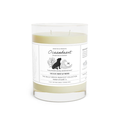 Pocket Bully Candle Trio | Fig & Fierce, Pocket Peace, Oceanheart | 11oz Soy Wax Scented Candle | The Bully Breed Manifest Collection