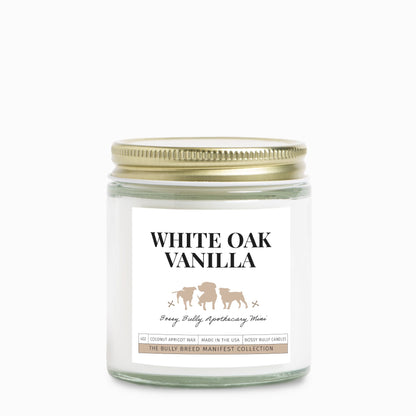 White Oak Vanilla Candle | Apothecary Mini | 4oz