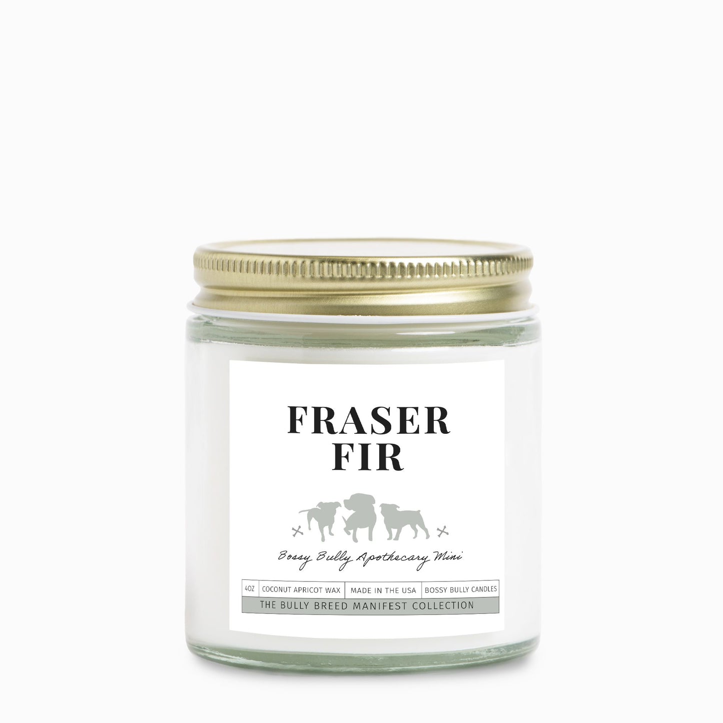 Fraser Fir Candle | Fall/Winter Limited Edition | Apothecary Mini | 4oz