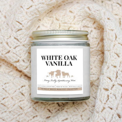 White Oak Vanilla Candle | Apothecary Mini | 4oz