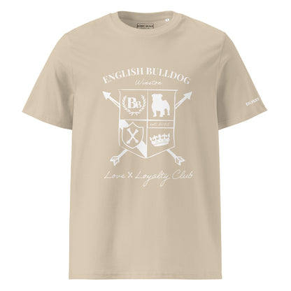 English Bulldog Lover Shirt | Personalized Heritage Crest T-Shirt Gift
